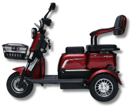 Duos Fenix Vermelho Metálico