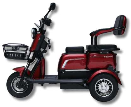 Duos Fenix Vermelho Metálico